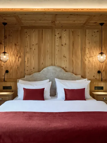 Camera matrimoniale Chalet la Varieté in Alta Badia