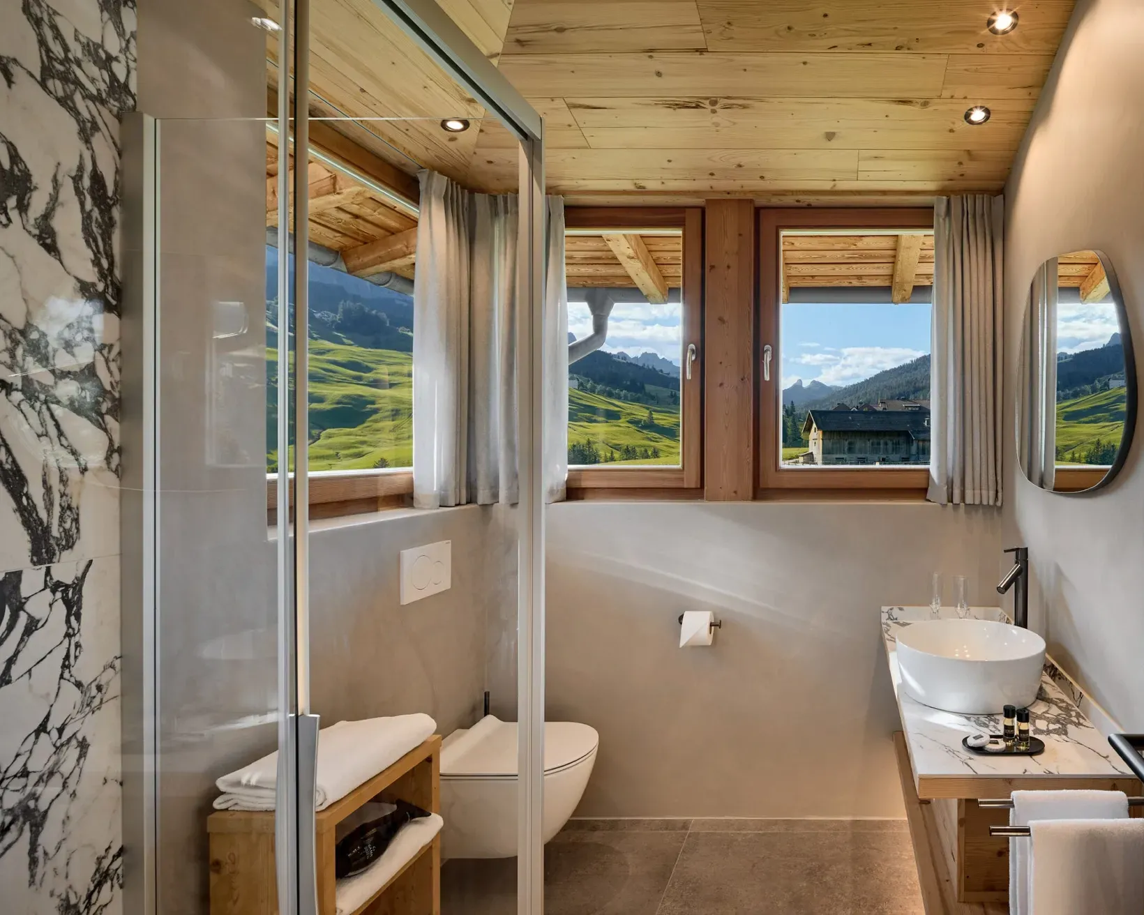 Bathroom Chalet La Varieté La Villa