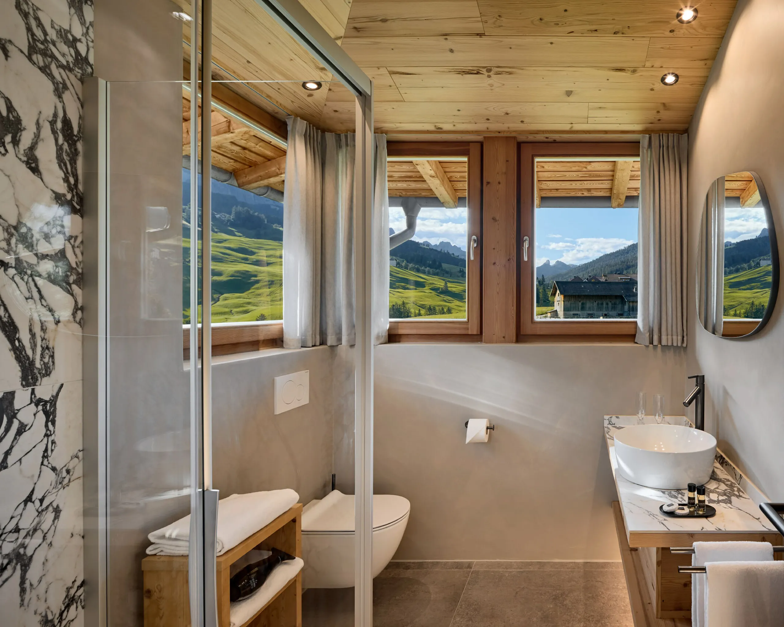 Bathroom Chalet La Varieté La Villa