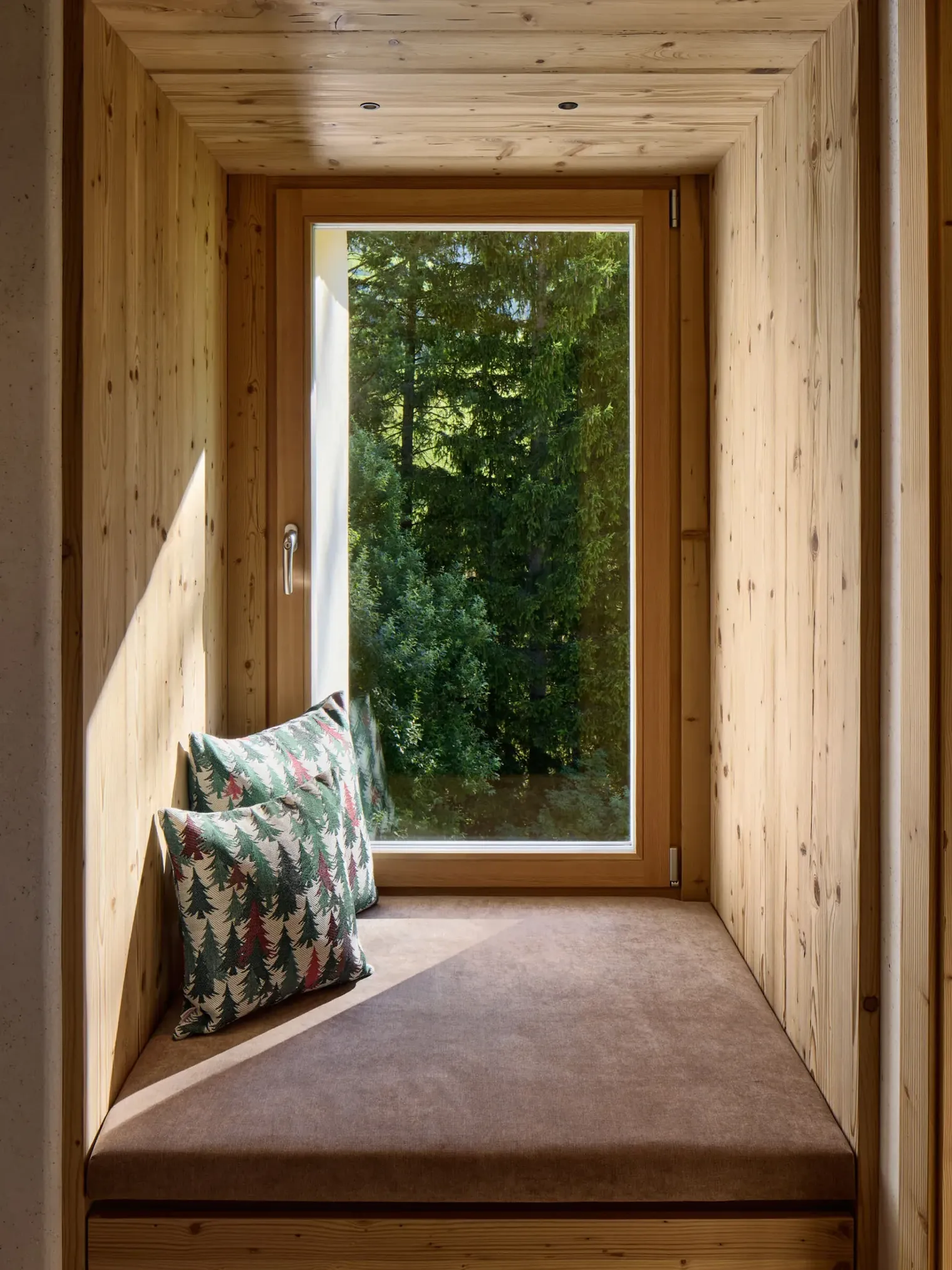 Vista sul bosco di La Villa